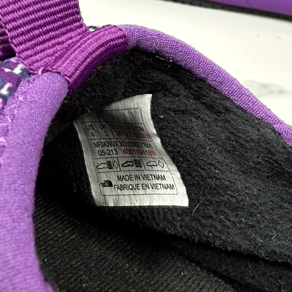 The North Face Youth THERMOBALL Traction Mules II Slippers Shoes Size 4 - Picture 8 of 13